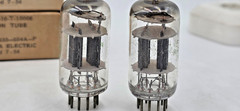 5814A Match Balance 2 Tubes Triple Mica New (New Old Stock) 1Year Warranty 12AU7