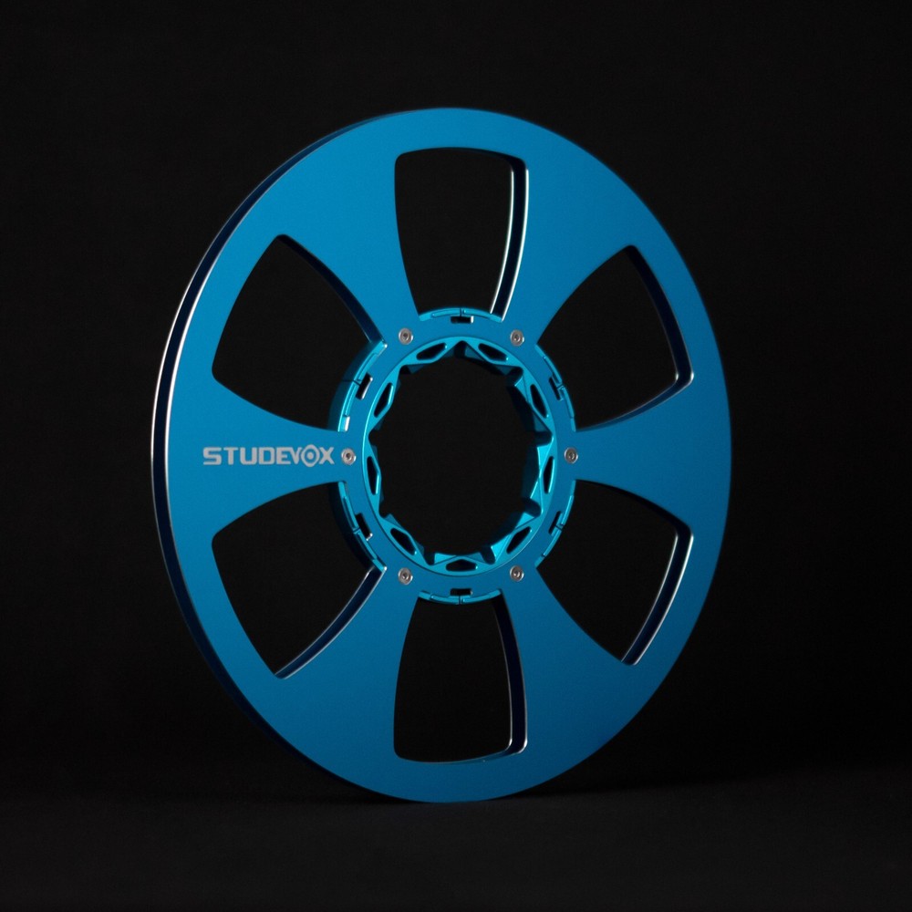 Studevox 10.5″ Edge Polished Aluminium Empty Tape Reel For Reel Tape Recorders
