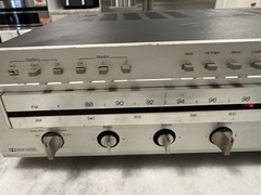 Calibre 240 Stereo Receiver Aluminum Vintage Phono Input Dolby FM Tested Works