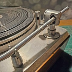 1962 Empire 298 3-Speed Turntable w/ Vintage Shure V15 Type II Cartridge TESTED