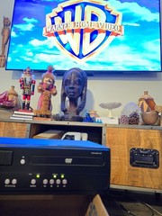 TESTED Sanyo FWDV225F DVD VCR Combo Player 4-Head Hi-Fi Stereo Tape Deck No Remo