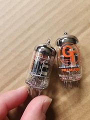 GT GROOVY TUBES GT-ECC83-S, GT-12AX7-C, Lot Of 3 Pre Amp Tubes
