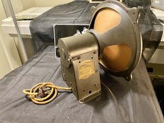 Antique audiophlie JENSEN TYPE D-7 Field Coil Speaker made in usa #0205