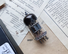 6N23P-EV USSR DOUBLE TRIODE NOS TESTED 6DJ8/ 6922/ E88CC / ECC88 (USA Seller)