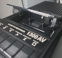 CALIFONE Model 1300AV CASSETTE Recorder/Player w/2x Counter, Auto-Stop VTG