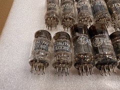 Vintage Tube Audio Guitar Stereo Amplifier Lot 12BH7 6922 5847 Western Electric