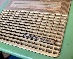 Vintage 1950s UKW-Boy Grundig Majestic USA Tube Radio – Made in W. Germany