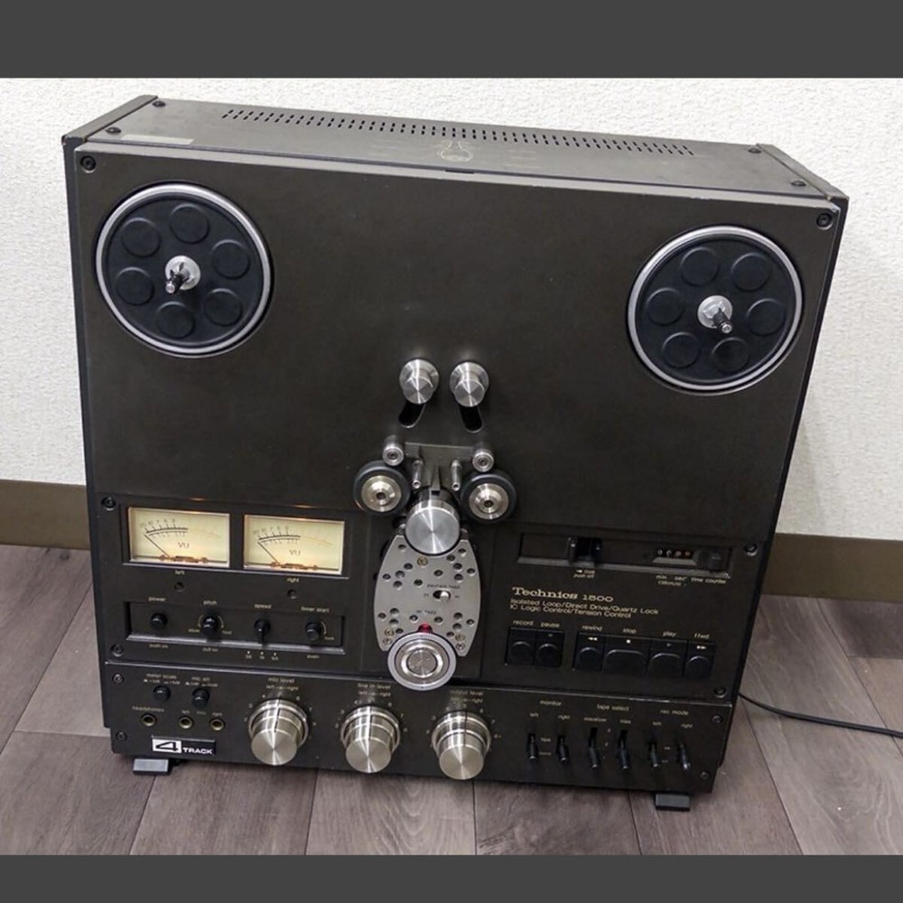Technics RS-1506U Open Reel Tape Deck 4-Track Excellent Condition