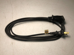 Reel to Reel Power Cord A/C Cable Replacement Teac Akai Pioneer 6′ AC POWER IN