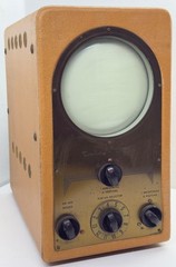 Vintage 1948 Tele-Tone TV-208 Portable Tube TV Porthole 7” Television Wood READ