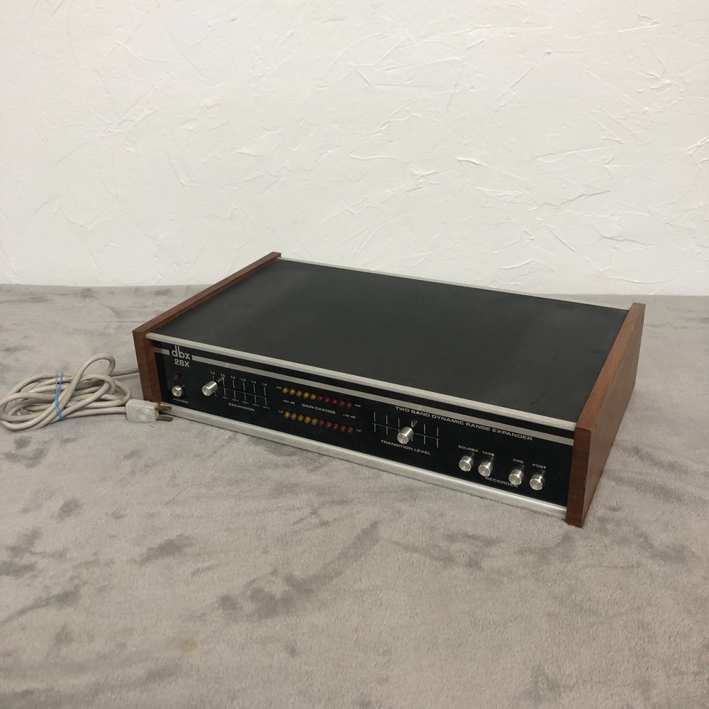 DBX 2BX Two Band Dynamic Range Expander – Cosmetically looks great – READ ON