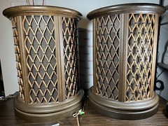 VTG PIONEER CS-06 OMNI DIRECTIONAL END TABLE SPEAKERS JAPAN -READ ABOUT SHIPPING