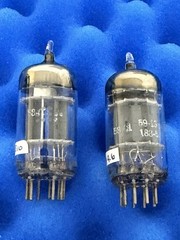 Two GE 5814A Tubes / X3 Mica / Horseshoe Getter / Amplitrex Tested / 12AU7 ECC82