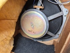 One Vintage Pioneer CS 99 Speaker Untested As-Is Parts