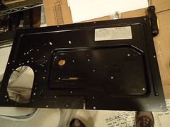 Pioneer PL-516 Stereo Turntable Parting Out Bottom Cover with Screws