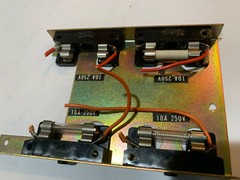 Yamaha CA-1010 Stereo Amplifier Original Fuse Holders + 3 fuses