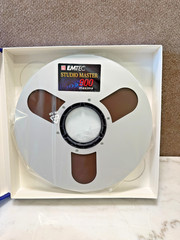 BASF Studio Master 900 Maxima 2500ft Reel to Reel One Inch Tape 10.5″ Reel