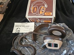 Vintage Realistic Custom Pro Stereo Headphones by Koss – Works – NEW Open Box