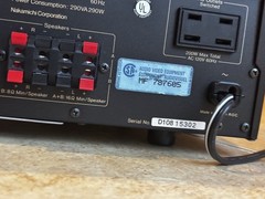 Nakamichi TA-2A Stereo Receiver Taiwan