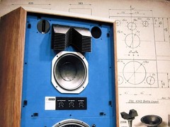 JBL 4343 (WX) 4 Way Horn Studio Monitors Poster 19″ x 13″ Audiophile Vintage ’76