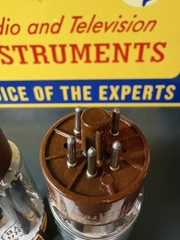 Match Pair 1962 RCA 5R4GYB Black Plate Rectifier Tubes 539C Test NOS 🌊