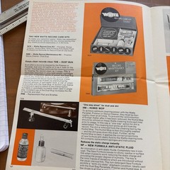 Watts Promotional Brochure Record Care Equipment