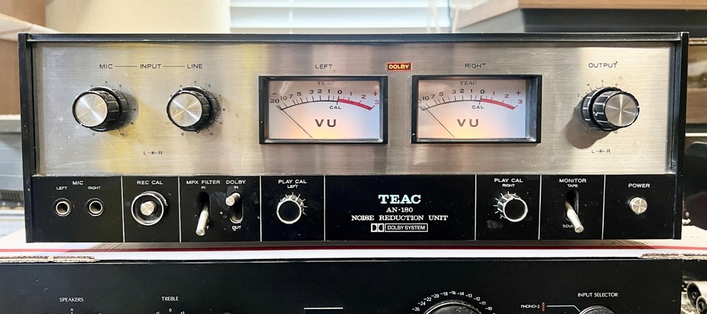 TEAC AN-180 Vintage Noise Reduction Unit; Tested