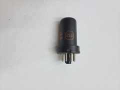 RCA 12SJ7 Electronic Radiotron Vacuum Tube Plug-In 8-Pin Octal Black Cylindrical