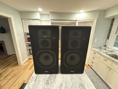 Technics SB2665 3-Way Speaker System 200 Watts 12” Woofers Tested Working Video