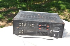 PIONEER Model SA-6500 II AMP HORRIBLE CONDITION, RUST FOR PARTS USE ONLY