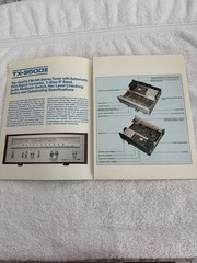 Pioneer TX 9500 II FM/AM Stereo Tuner Sales Brochure Original
