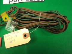 Fisher Turntable 330-AX/MT-30-02 AC Line Cord w/ Ground Wire. Tested.