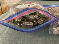 GE / RCA / Beckman 6U8 Vacuum Tubes Untested – (85-95) Tubes In All