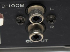 Vintage Sherwood AM/FM Stereo Tuner Model TD100B Synthesizer Slim Low Profile