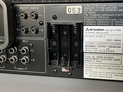 Vintage Mitsubishi DA R-35 Stereo Receiver – Parts or Repair