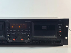 TASCAM 302 Cassette Deck Player (Powers On / For Parts Or Repair)