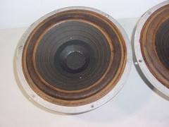 Acoustic Research AR-2 SPEAKER WOOFER DRIVER PAIR (good original OEM part)