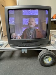 Panasonic 25” Color CRT TV CT-25G7F – Retro Gaming | w Remote | See Description
