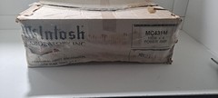 VERY RARE mcintosh mc431m CAR AMPLIFIER USED 4 CHANELS X100