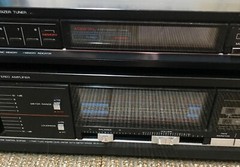 Vintage Fisher Stereo Amplifier CA-270 & FM tuner both working made in Japan