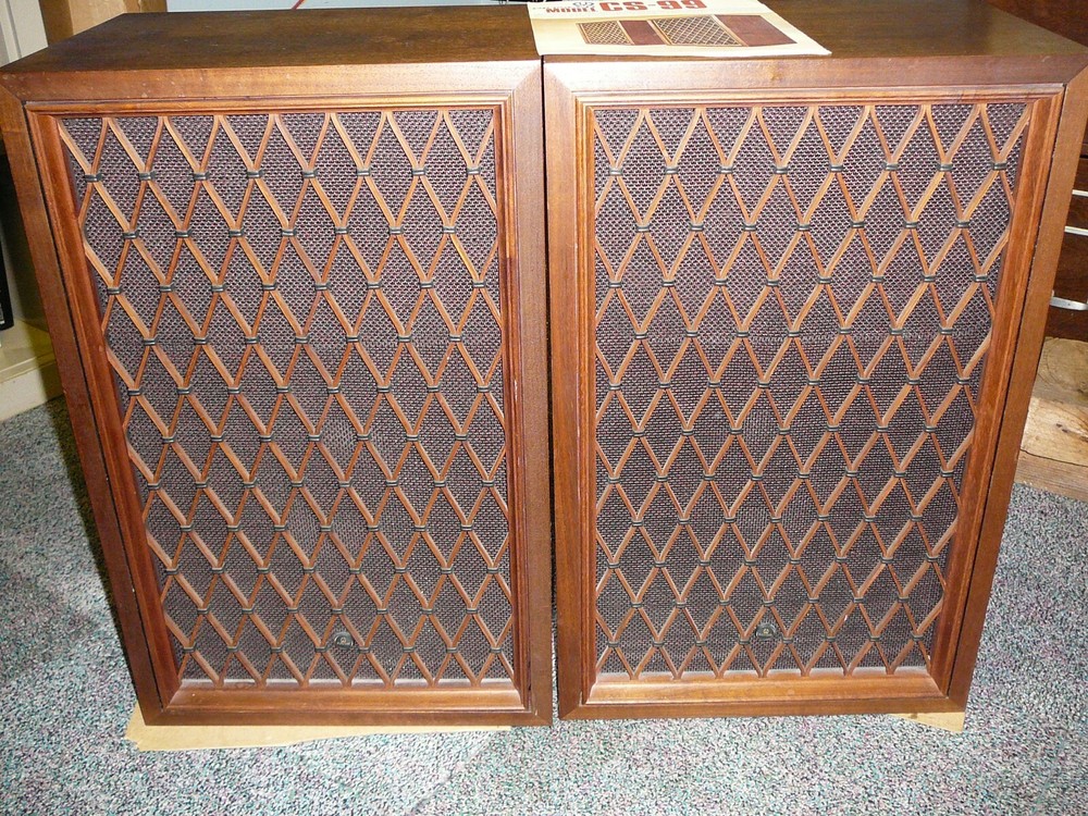 Pair of Vintage PIONEER CS-99 Speakers Original Made in Japan