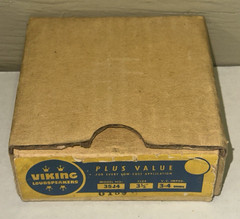 Viking Loudspeaker S-5J4 3.5″ 3-4 Ohms Plus Value New Old Stock Box Audio NOS