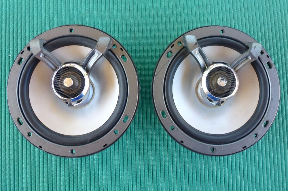 Vintage Kenwood Advanced Lightweight DualMags Speakers Peak Power 180 Watts
