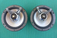 Vintage Kenwood Advanced Lightweight DualMags Speakers Peak Power 180 Watts