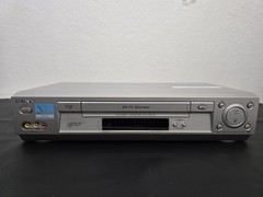 Sony SLV-N700 Hi-Fi Stereo VHS VCR 19 Micron Head Flash Rewind w/ Remote Tested