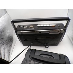 Two Vintage Radios Emerson Weather Sony Radio Cassette Player Both Work