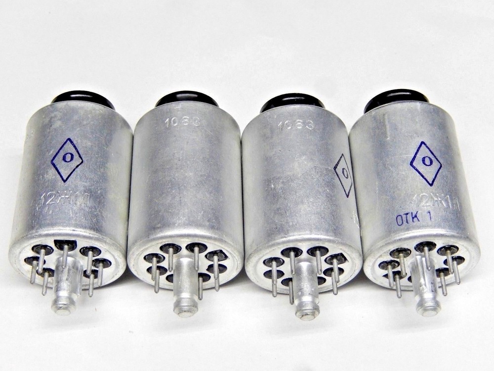 4 X 12J1L (RV12P2000 /12SH1L) Russian HF Pentode (200 MHz) NEW Same data 1980’s
