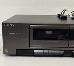Sony TC-W421 Stereo Cassette Deck Very Good Used, Clean Vintage Unit, Untested