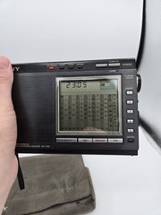 SONY ICF-7700 RADIO 15 BANDS FM/LW/MW/SW PLL SYNTHESIZED RECEIVER Tested READ