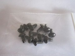 Pioneer SX-1250 SX-1280 SX-3900 Ect! Base Plate Screws (12 per sale) ABA-012